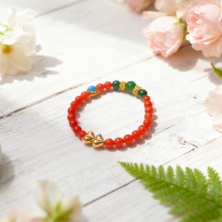 H198 Three Wishes Bead Bracelet