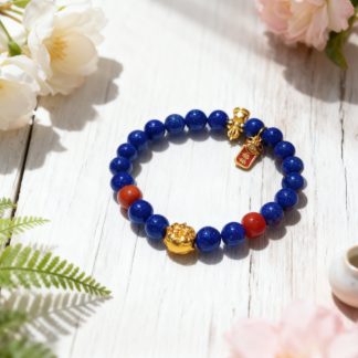 H204 Glimmer Bead Bracelet