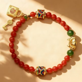 H165 Bracelet: Dragon Element – Earth